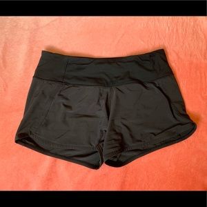 Speed up lulu lemon shorts